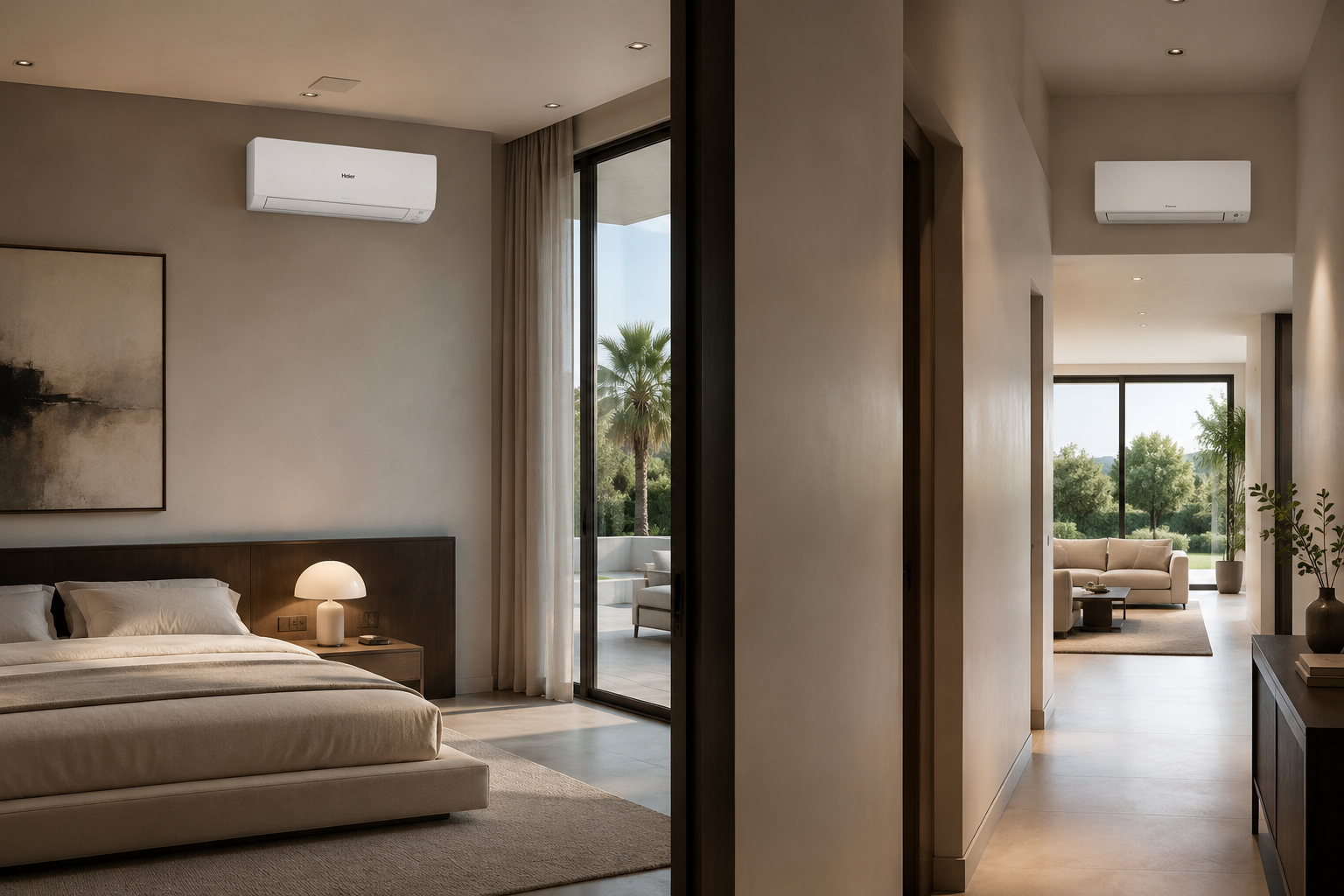 Instalación Daikin multisplit en villa